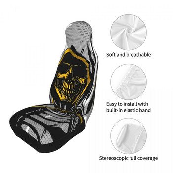 Death Stranding Productions Skull Universal Κάλυμμα καθίσματος αυτοκινήτου Four Seasons Travel Καλύμματα καθισμάτων αυτοκινήτου Προστασία πολυεστέρα Κυνήγι