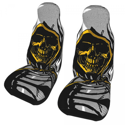 Death Stranding Productions Skull Universalus automobilio sėdynės užvalkalas Four Seasons Travel Automobilių sėdynių apsauginiai užvalkalai Poliesterio medžioklė