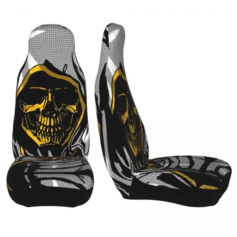 Death Stranding Productions Skull Universalus automobilio sėdynės užvalkalas Four Seasons Travel Automobilių sėdynių apsauginiai užvalkalai Poliesterio medžioklė