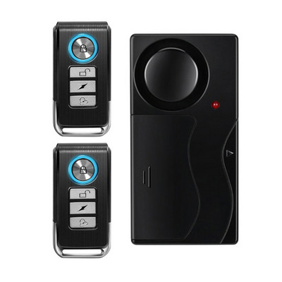 Elecpow συναγερμός ηλεκτρικού ποδηλάτου Αντικλεπτικός ασύρματος συναγερμός ποδηλάτου με τηλεχειριστήριο 110dB Χρηματοκιβώτιο ανιχνευτή παραθύρων πόρτας σπιτιού