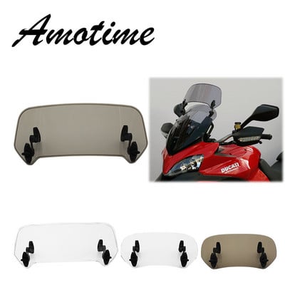 Motorkerékpár emelkedő állítható szélvédő szélvédő légterelő Honda BMW KAWASAKI YAMAHA HONDA SUZUKI DUCATI