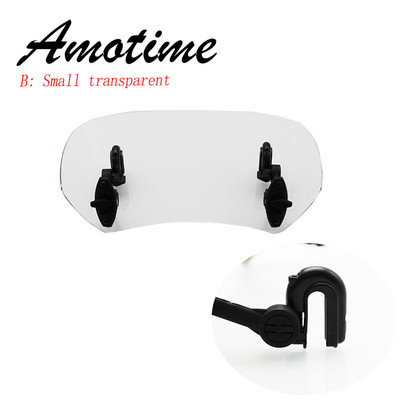 Motorkerékpár emelkedő állítható szélvédő szélvédő légterelő Honda BMW KAWASAKI YAMAHA HONDA SUZUKI DUCATI