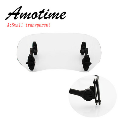 Motorkerékpár emelkedő állítható szélvédő szélvédő légterelő Honda BMW KAWASAKI YAMAHA HONDA SUZUKI DUCATI