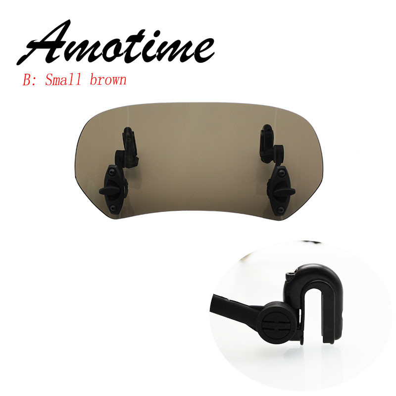 Motorkerékpár emelkedő állítható szélvédő szélvédő légterelő Honda BMW KAWASAKI YAMAHA HONDA SUZUKI DUCATI