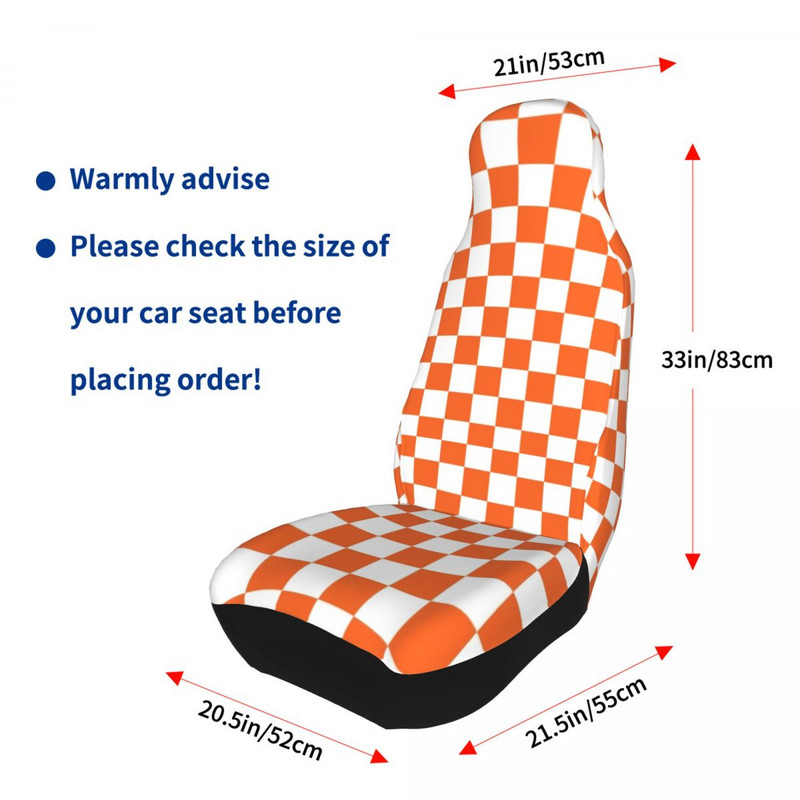 Šachmatų lentos languotų raštų universalus automobilio sėdynės užvalkalas keturių sezonų moteriškos languotos automobilio sėdynės apsauginiai užvalkalai poliesterio žvejybai