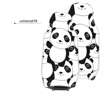 Panda Cute Animal Universal κάλυμμα καθίσματος αυτοκινήτου αδιάβροχο για μαξιλάρι καθίσματος SUV/Κάλυμμα πολυεστέρα Ψάρεμα