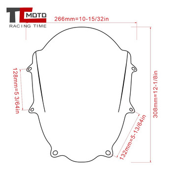 GSXR GSX-R 1000 2017 - 2019 Windshield Deflector Protector Ανεμομίχλη για Suzuki GSXR1000 GSX R 1000 GSX R1000 2018