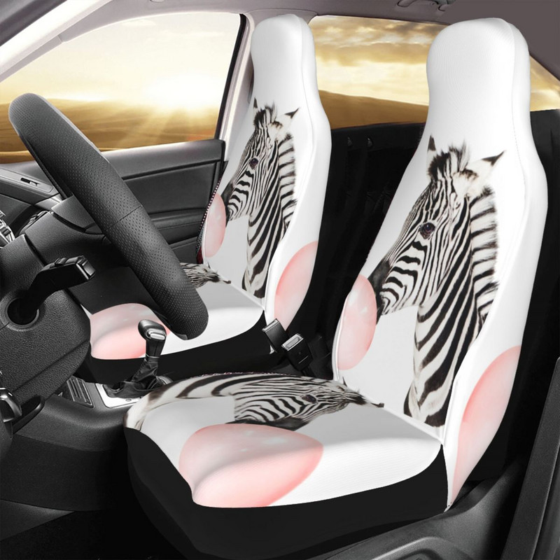 Zebra Animal Pattern Bubble Universalus automobilio sėdynės užvalkalas Four Seasons Travel Automobilių sėdynių užvalkalai Poliesterio Automobilių Styling