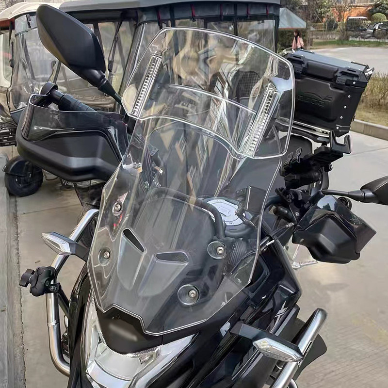 Motorkerékpár szélvédő hosszabbító légterelő szélvédő légterelő Honda Silver Wing GT 400 600 ST1300 A STX1300 TRANSALP600