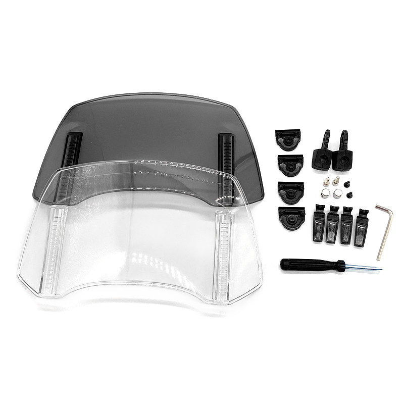 Motorkerékpár szélvédő hosszabbító légterelő szélvédő légterelő Honda Silver Wing GT 400 600 ST1300 A STX1300 TRANSALP600