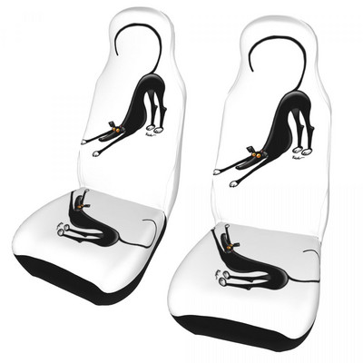 Bowdown Hound universaalne autoistme kate Off-Road AUTOYOUTH Greyhound Whippet Lurcher koera istmepadi polüester auto stiil