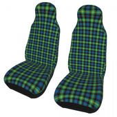 Green Clan Tartan Checkerboard Universaalne autoistme katte kaitse, salongi tarvikud Reisiauto istmekatted Autotarvikud