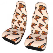 Butterfly Summer Animal univerzális autósülés huzat Four Seasons Minden típushoz megfelelő Bohemian autósülés huzatok Szövet horgászat