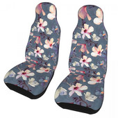 Butterfly ja Hibiscus universaalne autoistme kate Auto interjöör naiste eesmine taga flokeeriv riidest padi polüester kalapüük