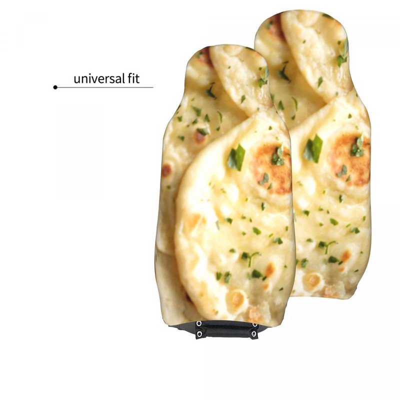 Naan Bread Burrito Food Univerzális autóülés huzat védő belső kiegészítők női autóülés védő poliészter horgászat