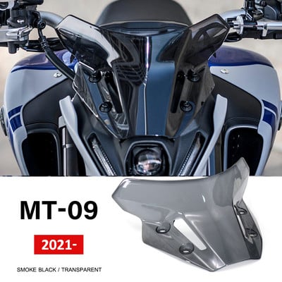 MT-09 2021 2022 Αξεσουάρ μοτοσικλέτας Touring Sports Deflector Παρμπρίζ Γείσο παρμπρίζ Νέο για YAMAHA MT09 MT 09 FZ-09 FZ09