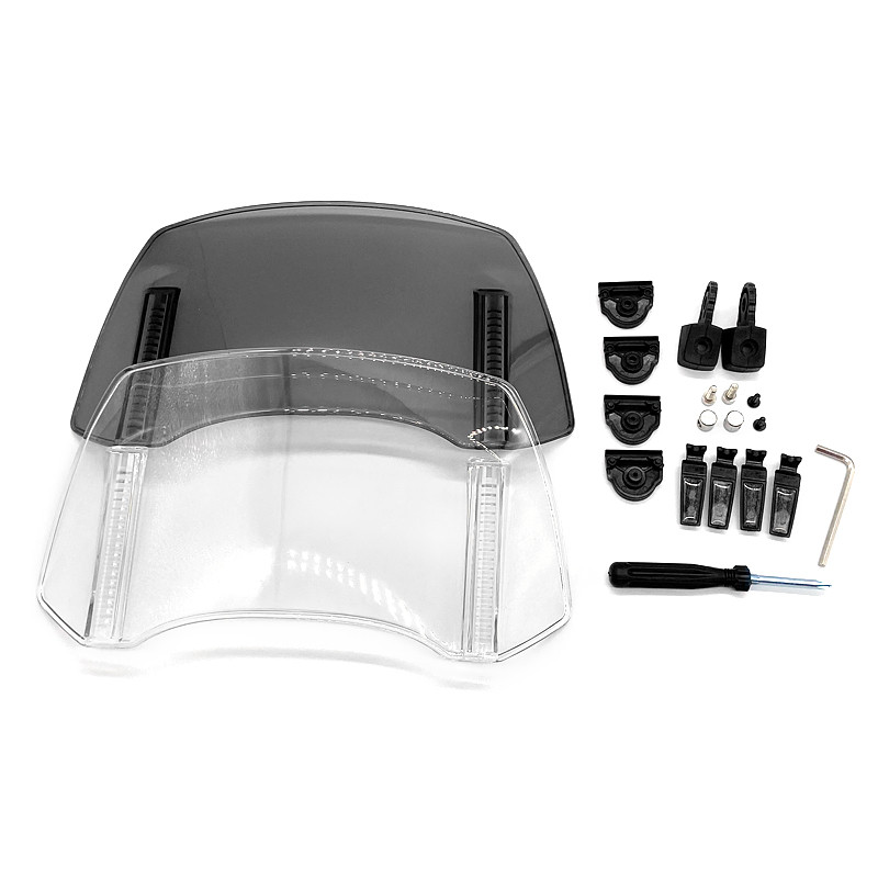 Alkalmas a Honda NC750 CB500X X-ADV 750 ADV 350 150 Motorkerékpár emelkedő szélvédő hosszabbító szélvédő légterelő univerzálisan állítható