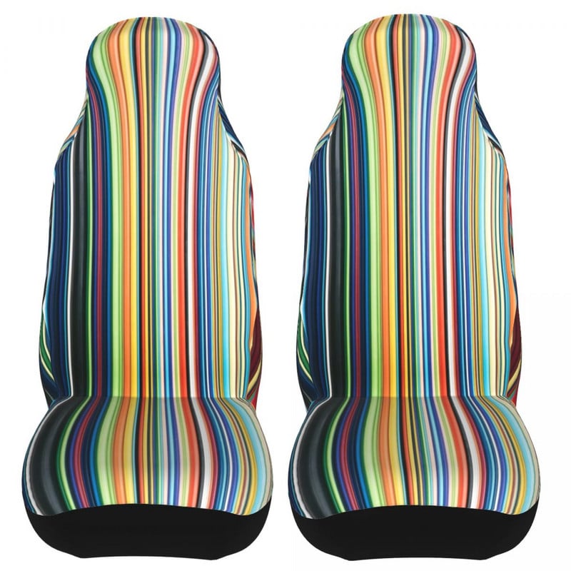 Többszínű csíkos univerzális autósüléshuzat Four Seasons Minden típushoz alkalmas Üléshuzatok Fiber autótartozékok