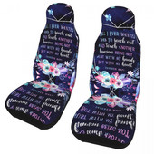 Shatter Me lilled ja kirjad Universaalne autoistme kate Veekindel naistele Akvarell tsitaadid Autoistme kaitse Kangas kalapüük