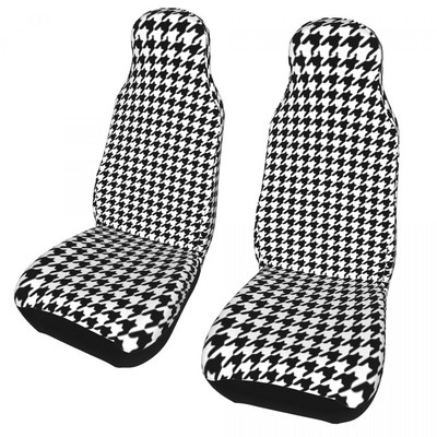 Houndstooth mustvalge mustriga universaalne autoistme kate Four Seasons AUTOYOUTH auto istmekate polüester autotarvikud