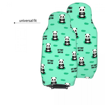 Panda Cute Animal Universal Κάλυμμα καθίσματος αυτοκινήτου Four Seasons AUTOYOUTH Car Seat Cushion Fiber Hunting