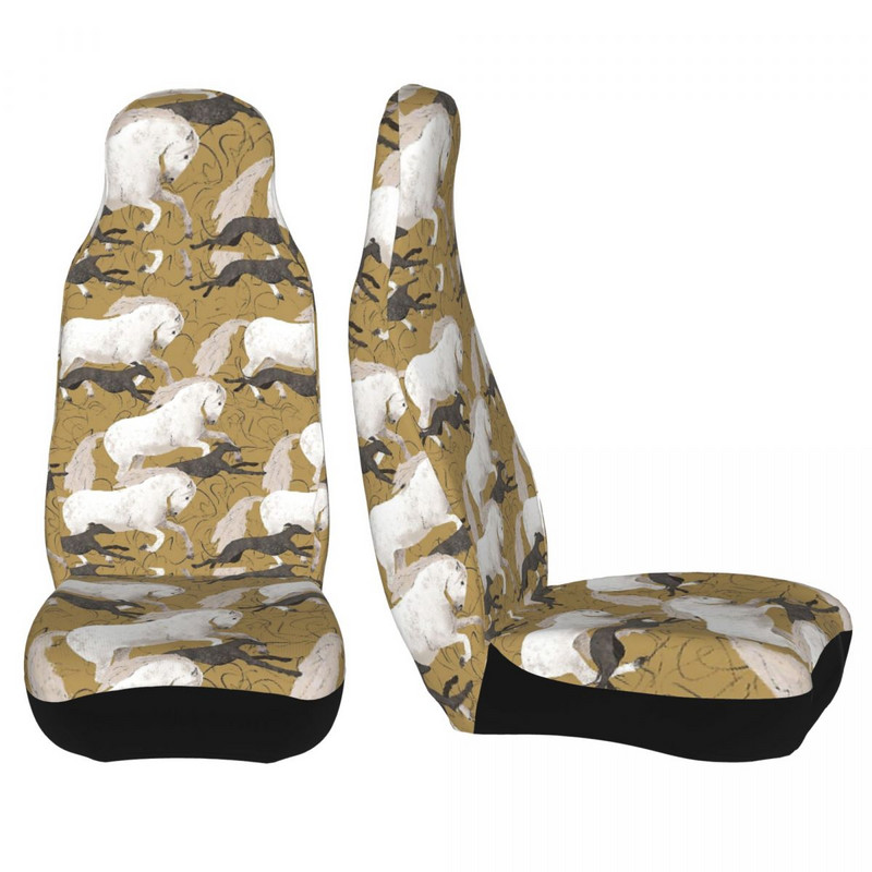 Horse and Greyhound univerzális autósülés huzat a legtöbb autóhoz AUTOYOUTH Dog Animal Lover autósülés védőhuzatok Szövet horgászat