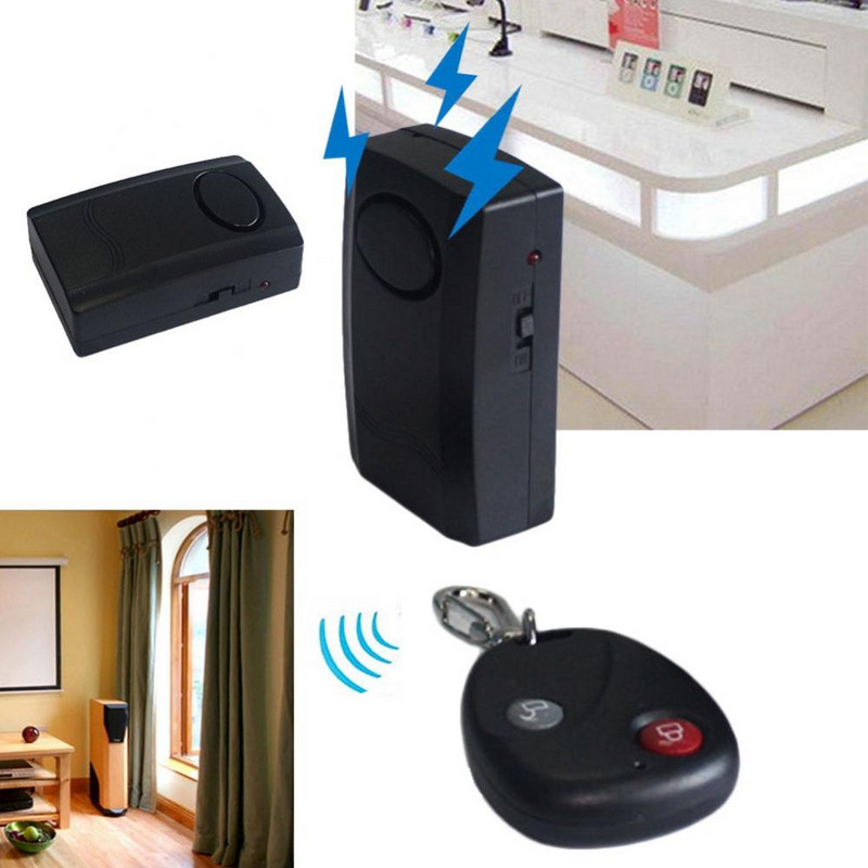 Lopásgátló motorkerékpár robogó távirányító Biztonsági vibrációs riasztás