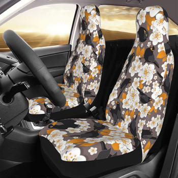 The Cherry Blossom Universal κάλυμμα καθισμάτων αυτοκινήτου για γυναίκες εκτός δρόμου Floral Flower Προστατευτικά καλύμματα καθισμάτων αυτοκινήτου Πολυεστερικό προστατευτικό καθίσματος
