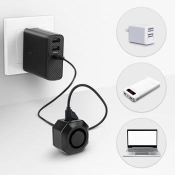 USB акумулаторна аларма за велосипеди против кражба Охранителни аларми за дома Безжична аларма със сензор за движение Autostart Предупредителен звънец за велосипед