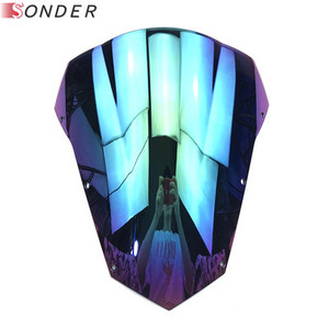 YAMAHA mootorrattale Double Bubble Smoke tuuleklaasi esiklaasi ekraan 2007 2008 2009 2010 FZ6 S2 600 FZ-6 FZS600 Fazer FZ 6