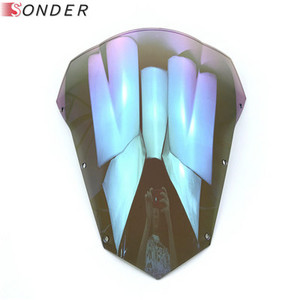 YAMAHA mootorrattale Double Bubble Smoke tuuleklaasi esiklaasi ekraan 2007 2008 2009 2010 FZ6 S2 600 FZ-6 FZS600 Fazer FZ 6