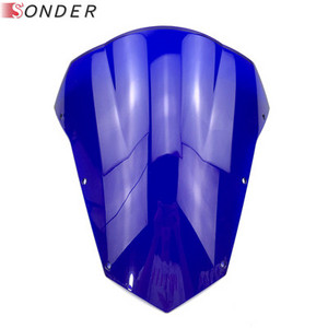 YAMAHA mootorrattale Double Bubble Smoke tuuleklaasi esiklaasi ekraan 2007 2008 2009 2010 FZ6 S2 600 FZ-6 FZS600 Fazer FZ 6