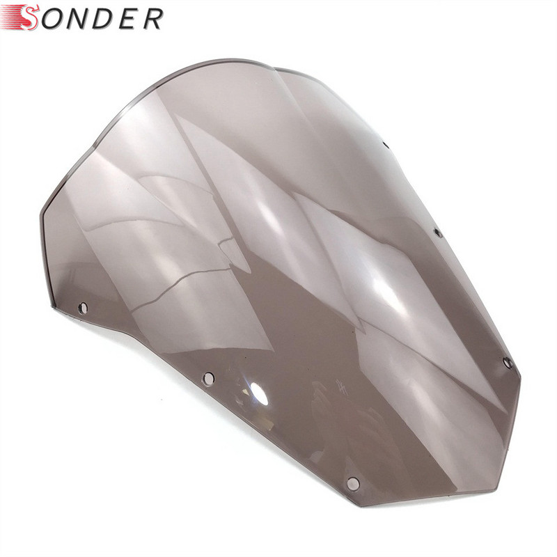 YAMAHA mootorrattale Double Bubble Smoke tuuleklaasi esiklaasi ekraan 2007 2008 2009 2010 FZ6 S2 600 FZ-6 FZS600 Fazer FZ 6