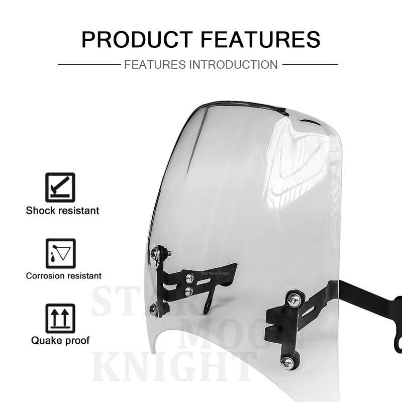 Pentru BMW R Nine T RNineT R9T Scrambler 2014 2015 2016 2017 2018 2019 Parbriz Motociclete Parbriz Far Careing Deflector