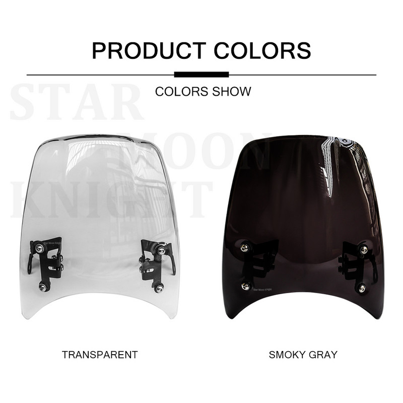 Pentru BMW R Nine T RNineT R9T Scrambler 2014 2015 2016 2017 2018 2019 Parbriz Motociclete Parbriz Far Careing Deflector