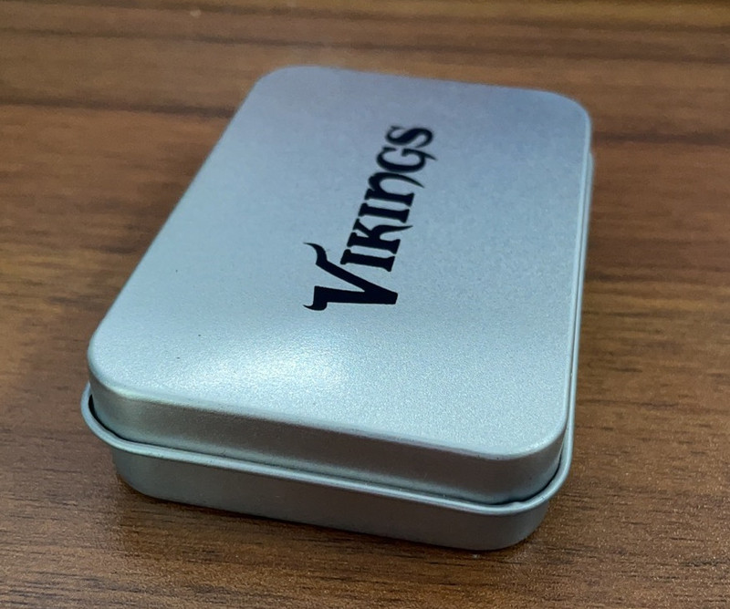 Viking fadoboz Viking marhabőr táska ékszer nyaklánc csomagoló doboz ajándék táska, hogy barátainak küldje az alapvető díszdoboz csomagoló táska