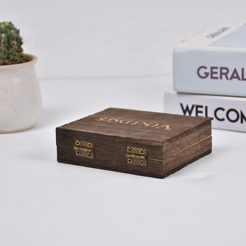 Viking fadoboz Viking marhabőr táska ékszer nyaklánc csomagoló doboz ajándék táska, hogy barátainak küldje az alapvető díszdoboz csomagoló táska