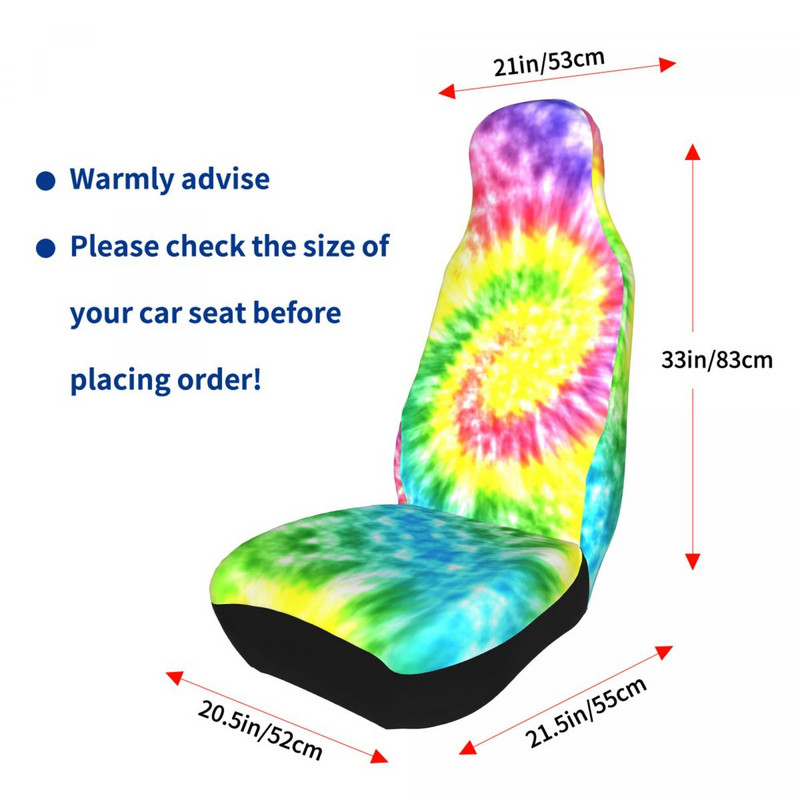 Abstract Swirl Background Tie Dye Universal κάλυμμα καθισμάτων αυτοκινήτου Auto εσωτερικό γυναικεία καλύμματα καθισμάτων Fiber Fishing