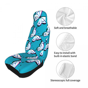 Κάλυμμα καθίσματος αυτοκινήτου γενικής χρήσης με εφέ Butterfly Glitch Off-Road AUTOYOUTH Κάλυμμα καθίσματος αυτοκινήτου Πολυεστερικό στυλ αυτοκινήτου