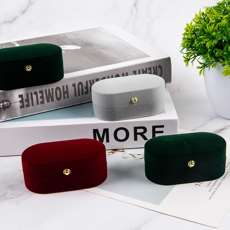 Cutie pentru bijuterii din catifea Cutie cu inele Organizator pentru bijuterii Cutie cu inele duble Cutie pentru bijuterii Cutie cadou nunta
