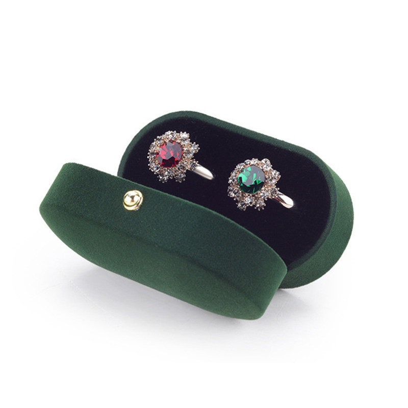 Cutie pentru bijuterii din catifea Cutie cu inele Organizator pentru bijuterii Cutie cu inele duble Cutie pentru bijuterii Cutie cadou nunta