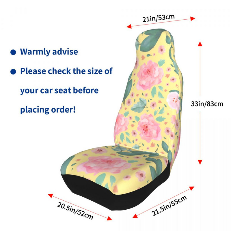 Bloom Flowers Lover universaalne autoistme kate Veekindel naiste istmekate Polüester Hunting