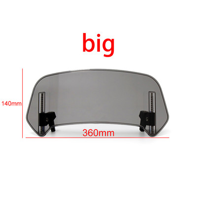 Deflector de spoiler reglabil pentru extensie de parbriz pentru HONDA GoldWing 1800 GL1800 F6C Goldwing GL1800 GoldWing F6B