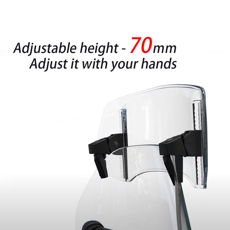 Deflector de spoiler reglabil pentru extensie de parbriz pentru HONDA GoldWing 1800 GL1800 F6C Goldwing GL1800 GoldWing F6B