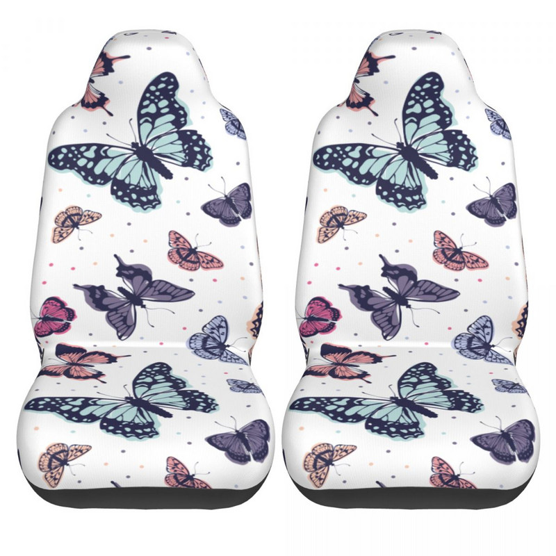 Butterfly Pattern universaalne autoistme kate enamikule autodele maasturile Colorful Butterflies autoistme katted polüester kalapüük