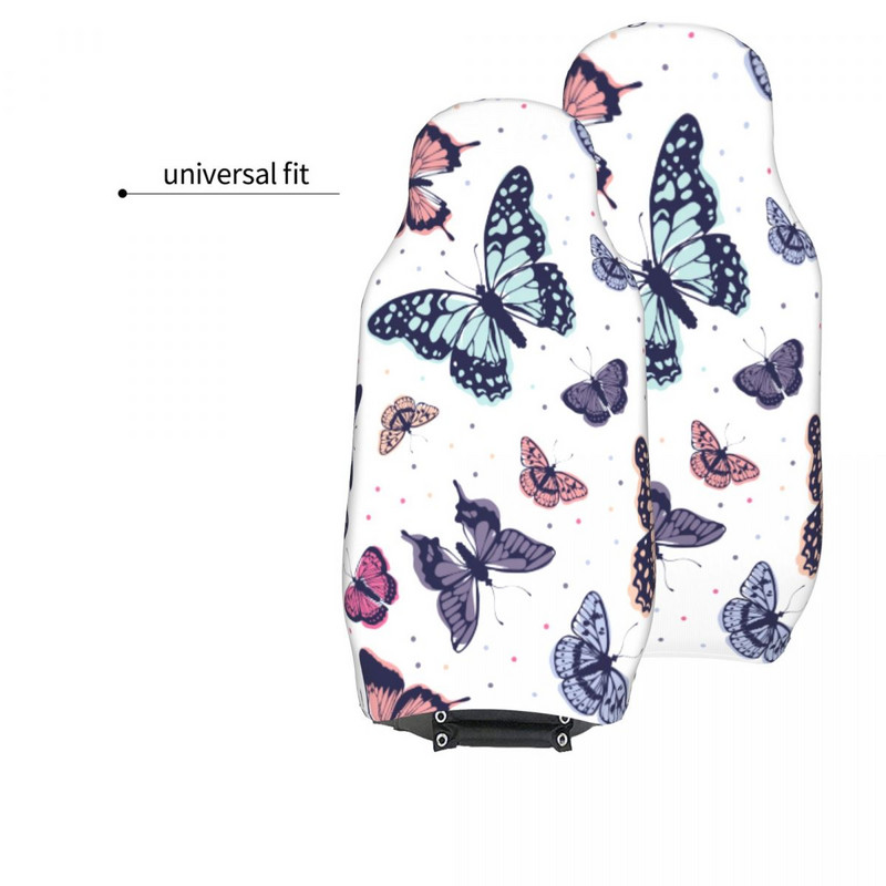 Butterfly Pattern universaalne autoistme kate enamikule autodele maasturile Colorful Butterflies autoistme katted polüester kalapüük