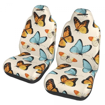 Vinatge Butterfly Pattern Universal προστατευτικό κάλυμμα καθίσματος αυτοκινήτου Αξεσουάρ εσωτερικού χώρου AUTOYOUTH Καλύμματα προστασίας καθισμάτων αυτοκινήτου Ψάρεμα