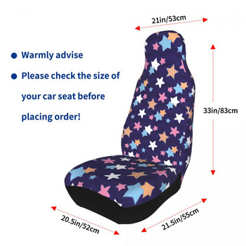 Starry Night Sky In Wave Stars Κάλυμμα καθίσματος αυτοκινήτου Universal Four Seasons Travel Car Seat Cushion Fabric Fishing