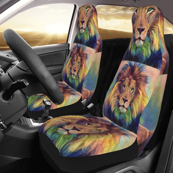 Lion Nature Animals Wildlife Universal κάλυμμα καθίσματος αυτοκινήτου αδιάβροχο AUTOYOUTH Καλύμματα προστασίας καθισμάτων αυτοκινήτου Fiber Fishing