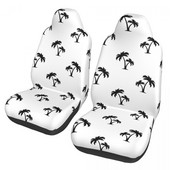 Tropical Palm Trees Universaalne autoistme kate enamikule autodele Naiste autoistmekatted Polüesterist autotarvikud